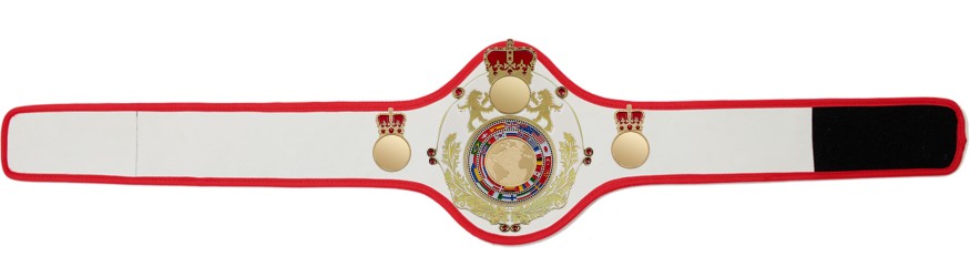 QUEENSBURY PRO LEATHER WORLD FLAGS CHAMPIONSHIP BELT -QUEEN/W/G/FLAG - AVAILABLE IN 10+ COLOURS